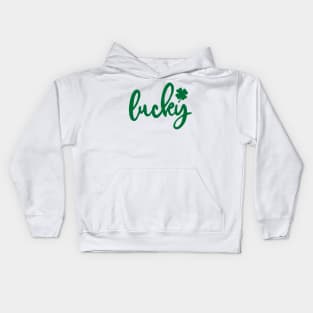 St Patricks day Kids Hoodie